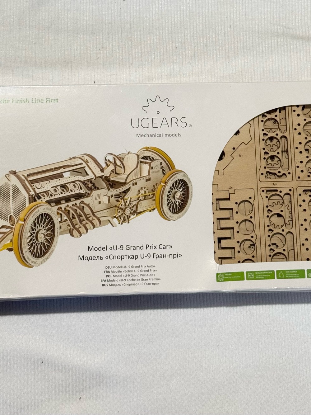 UGEARS Model U-9 Grand Prix Car NEW